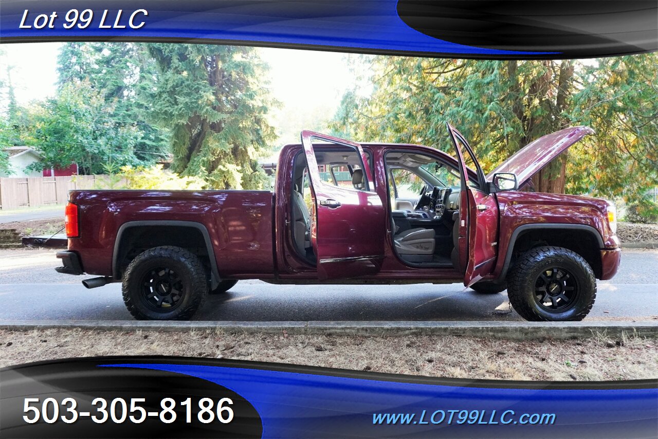 2015 GMC Sierra 1500 Denali 4X4 V8 5.3L Automatic Heated leather Seats Moon Roof LIFTED Black Wheels Newer Tires - Photo 31 - Milwaukie, OR 97267