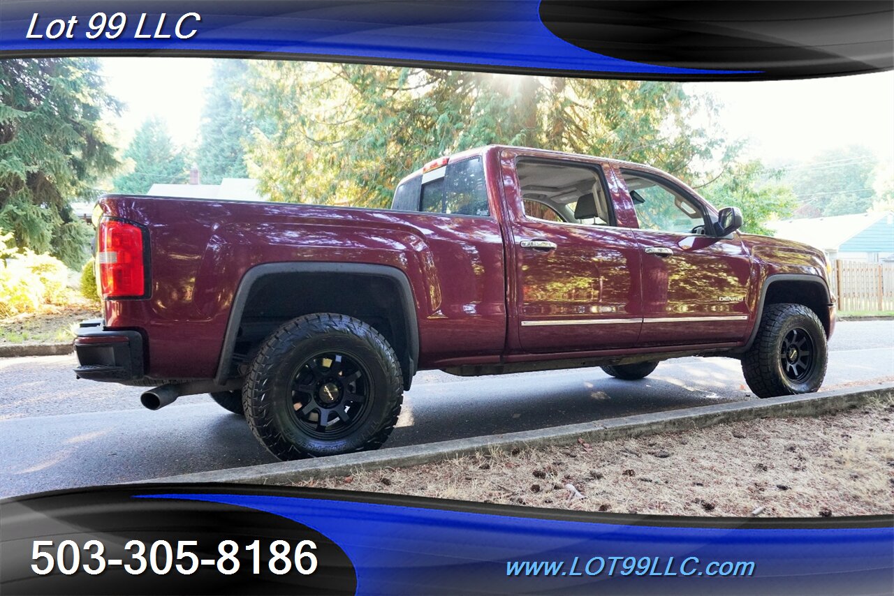 2015 GMC Sierra 1500 Denali 4X4 V8 5.3L Automatic Heated leather Seats Moon Roof LIFTED Black Wheels Newer Tires - Photo 9 - Milwaukie, OR 97267