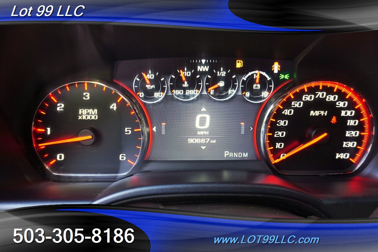 2015 GMC Sierra 1500 Denali 4X4 V8 5.3L Automatic Heated leather Seats Moon Roof LIFTED Black Wheels Newer Tires - Photo 23 - Milwaukie, OR 97267