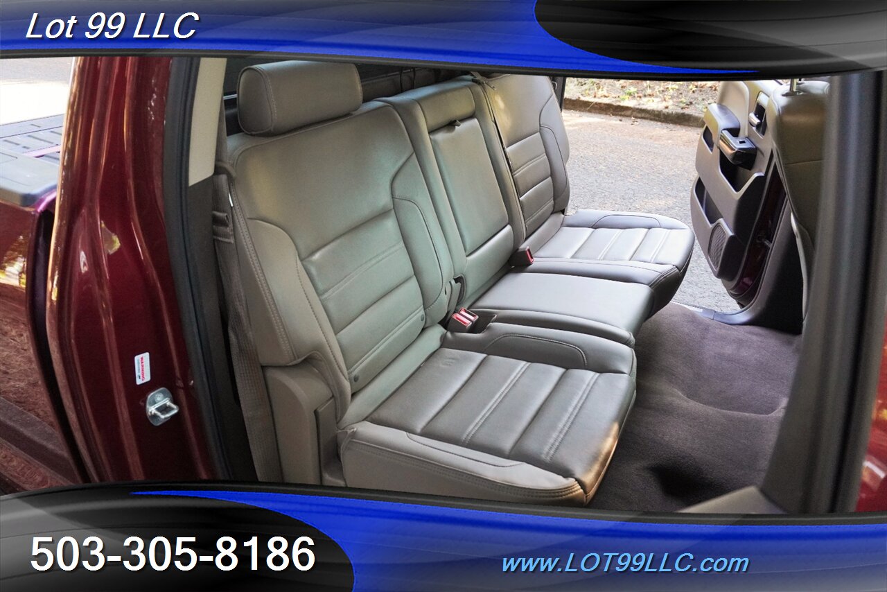 2015 GMC Sierra 1500 Denali 4X4 V8 5.3L Automatic Heated leather Seats Moon Roof LIFTED Black Wheels Newer Tires - Photo 17 - Milwaukie, OR 97267