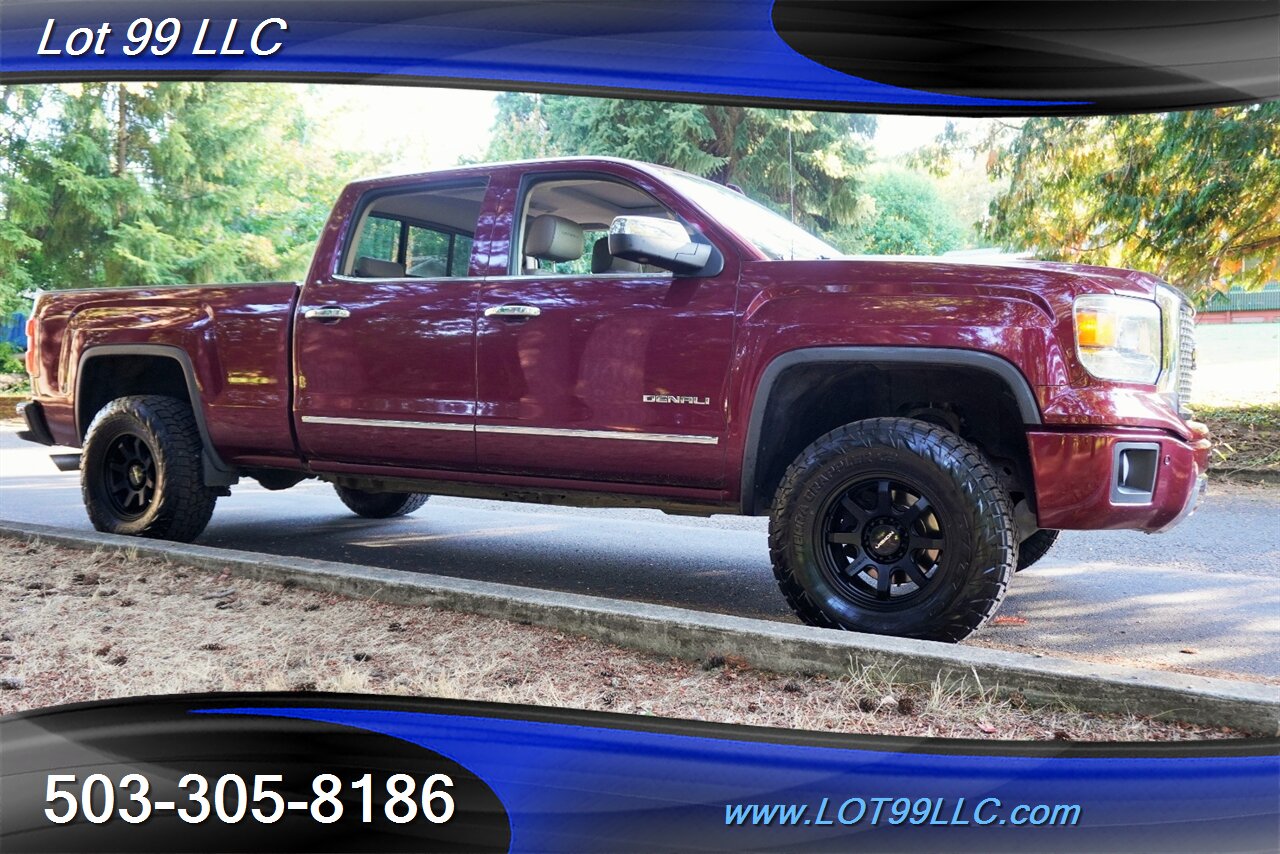 2015 GMC Sierra 1500 Denali 4X4 V8 5.3L Automatic Heated leather Seats Moon Roof LIFTED Black Wheels Newer Tires - Photo 7 - Milwaukie, OR 97267