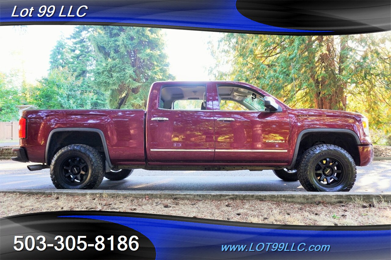 2015 GMC Sierra 1500 Denali 4X4 V8 5.3L Automatic Heated leather Seats Moon Roof LIFTED Black Wheels Newer Tires - Photo 8 - Milwaukie, OR 97267