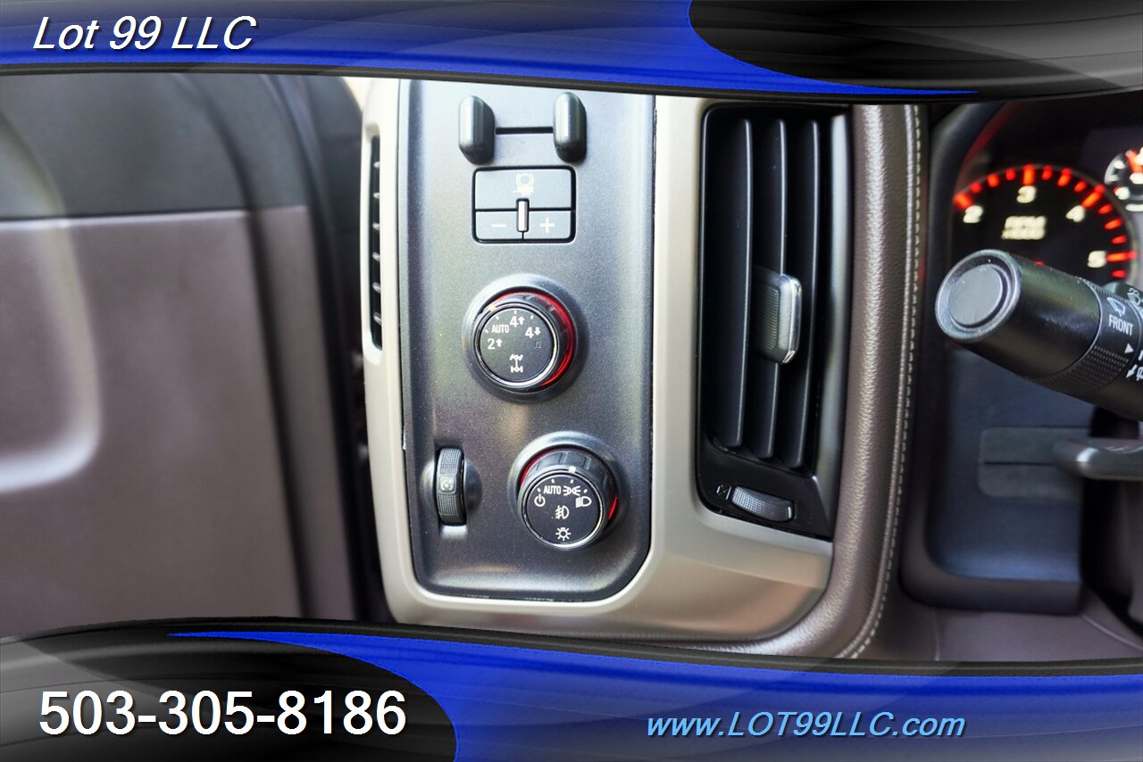 2015 GMC Sierra 1500 Denali 4X4 V8 5.3L Automatic Heated leather Seats Moon Roof LIFTED Black Wheels Newer Tires - Photo 27 - Milwaukie, OR 97267