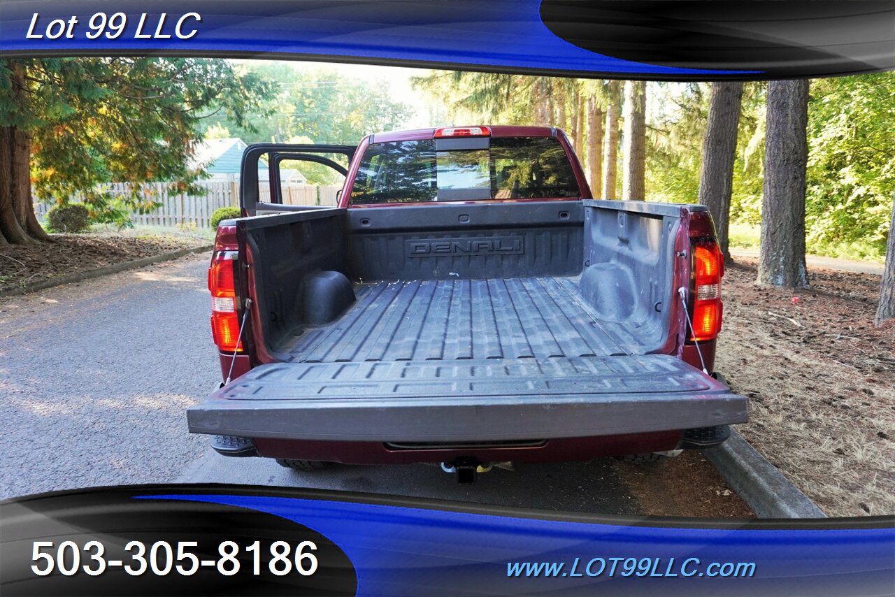 2015 GMC Sierra 1500 Denali 4X4 V8 5.3L Automatic Heated leather Seats Moon Roof LIFTED Black Wheels Newer Tires - Photo 15 - Milwaukie, OR 97267