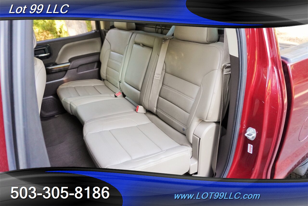 2015 GMC Sierra 1500 Denali 4X4 V8 5.3L Automatic Heated leather Seats Moon Roof LIFTED Black Wheels Newer Tires - Photo 14 - Milwaukie, OR 97267