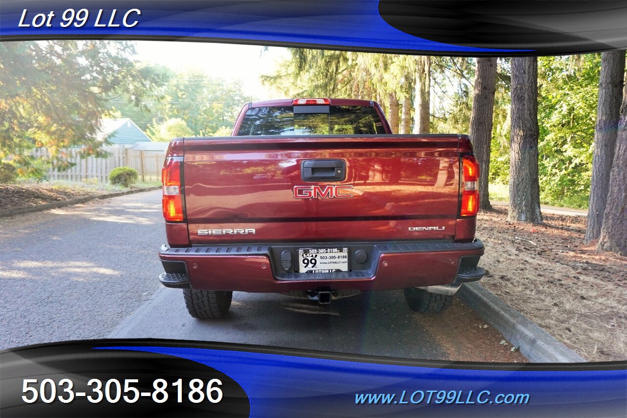 2015 GMC Sierra 1500 Denali 4X4 V8 5.3L Automatic Heated leather Seats Moon Roof LIFTED Black Wheels Newer Tires - Photo 10 - Milwaukie, OR 97267