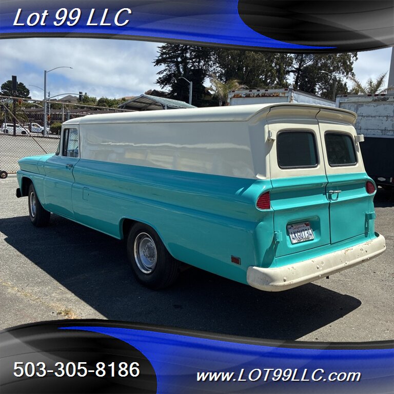 1963 CHEVROLET C-20 Panel Truck 133 " Chassis 10' "Super Van " - Photo 5 - Milwaukie, OR 97267