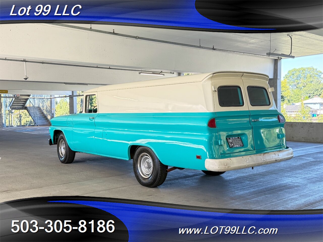 1963 Chevrolet C-20 Panel Truck 133 " Chassis 9' Bed "Super Van " - Photo 8 - Milwaukie, OR 97267
