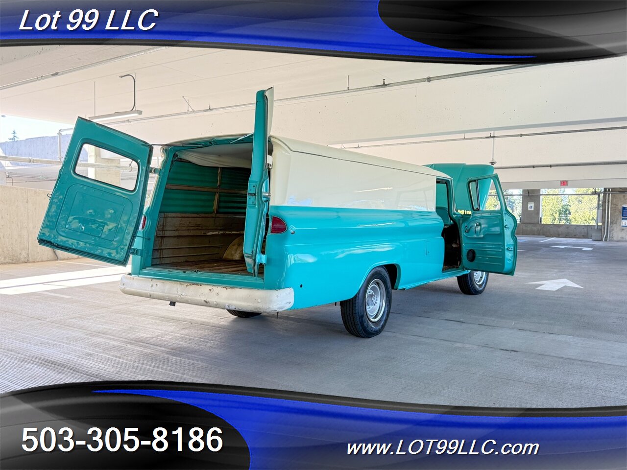 1963 Chevrolet C-20 Panel Truck 133 " Chassis 9' Bed "Super Van " - Photo 27 - Milwaukie, OR 97267