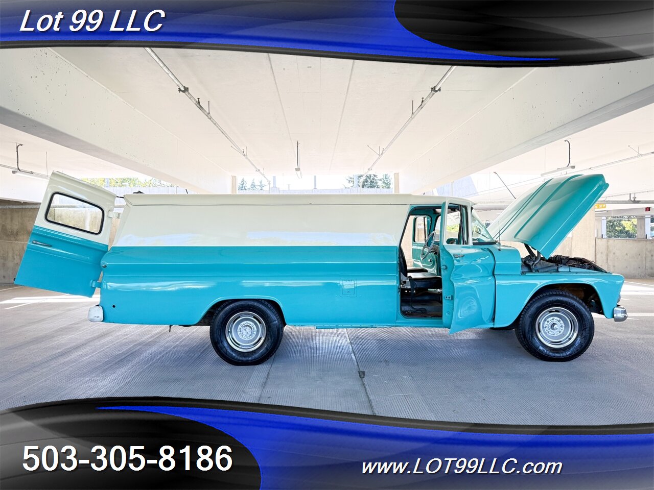 1963 Chevrolet C-20 Panel Truck 133 " Chassis 9' Bed "Super Van " - Photo 18 - Milwaukie, OR 97267
