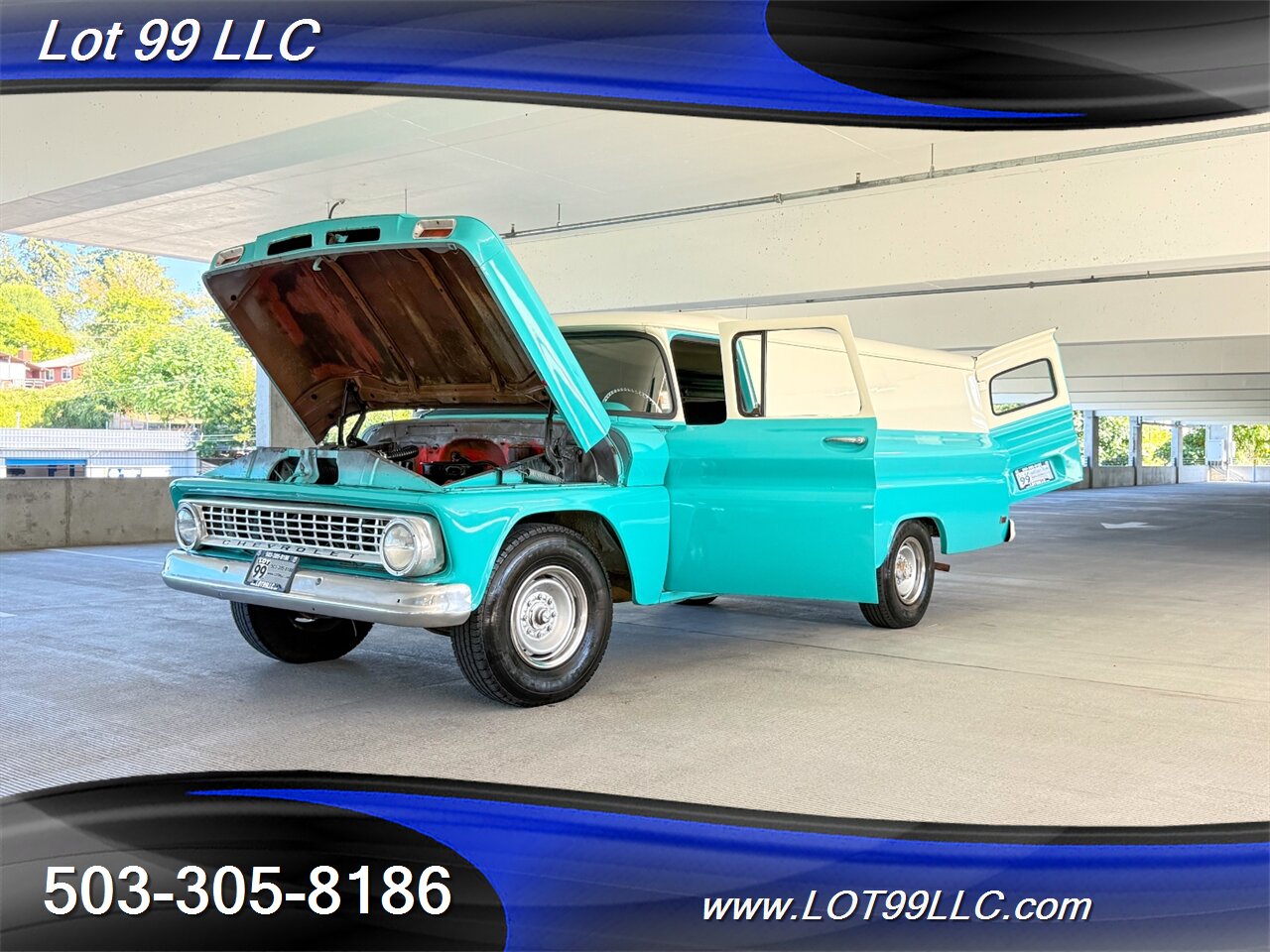 1963 Chevrolet C-20 Panel Truck 133 " Chassis 9' Bed "Super Van " - Photo 25 - Milwaukie, OR 97267