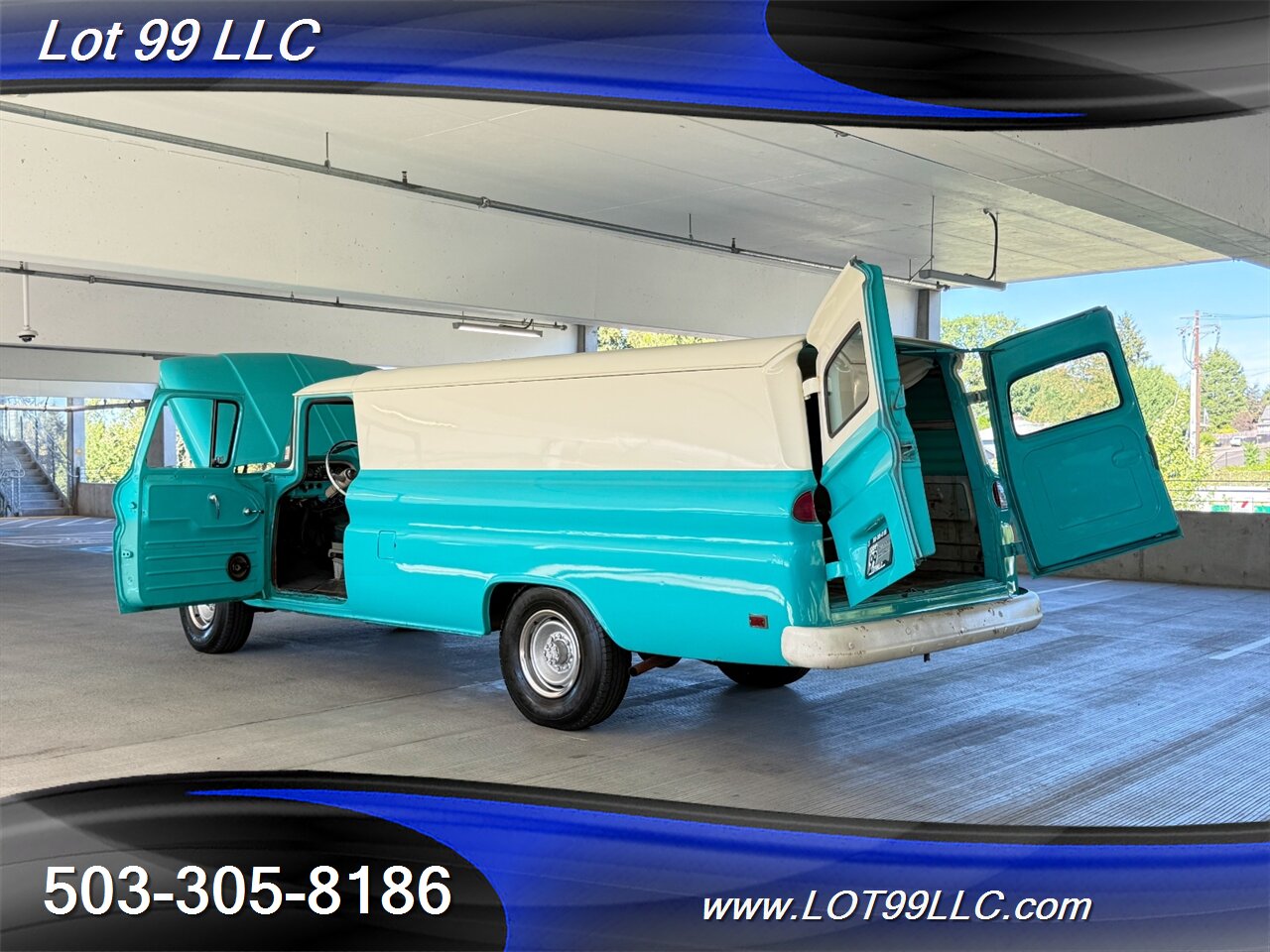 1963 Chevrolet C-20 Panel Truck 133 " Chassis 9' Bed "Super Van " - Photo 29 - Milwaukie, OR 97267