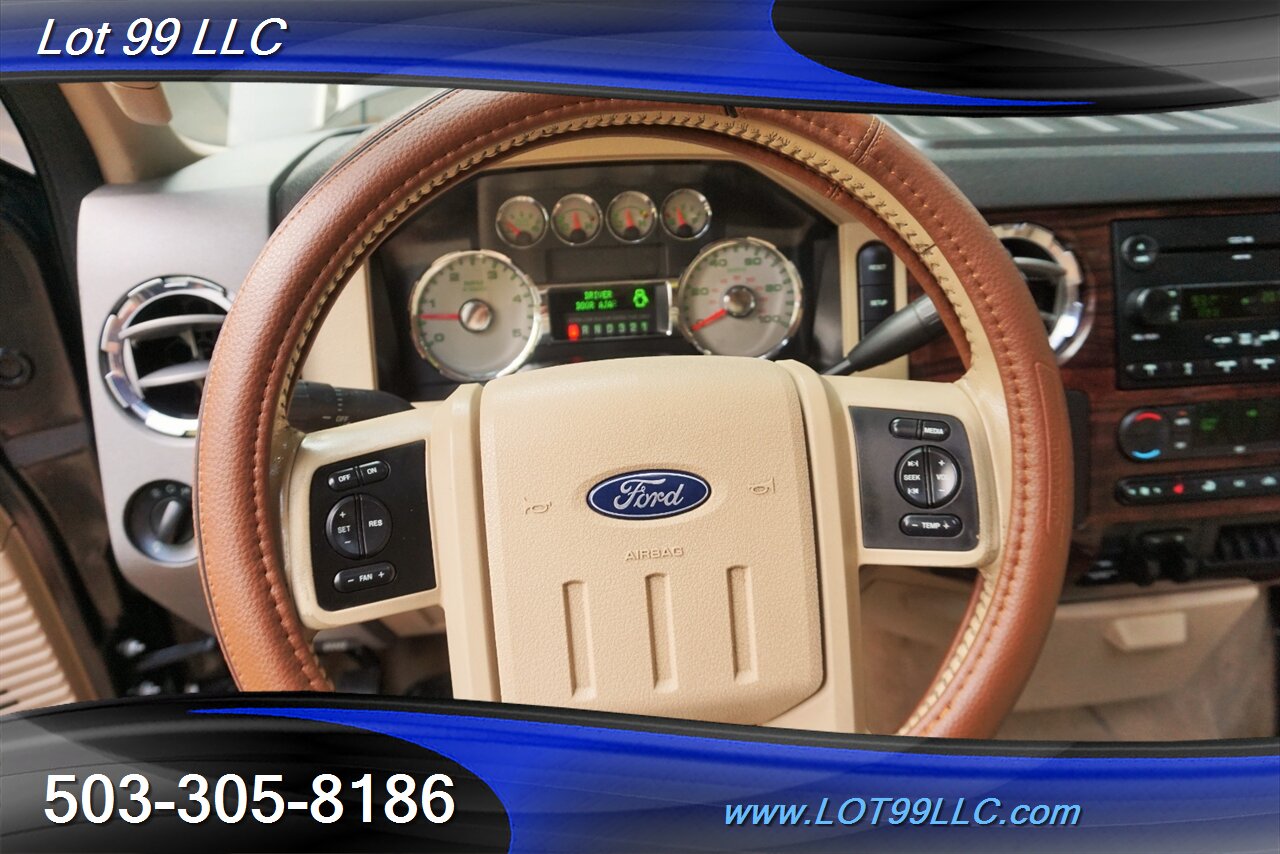 2008 Ford F-350 Lariat 4x4 Power Storke Heated Leather Moon LIFTED - Photo 27 - Milwaukie, OR 97267