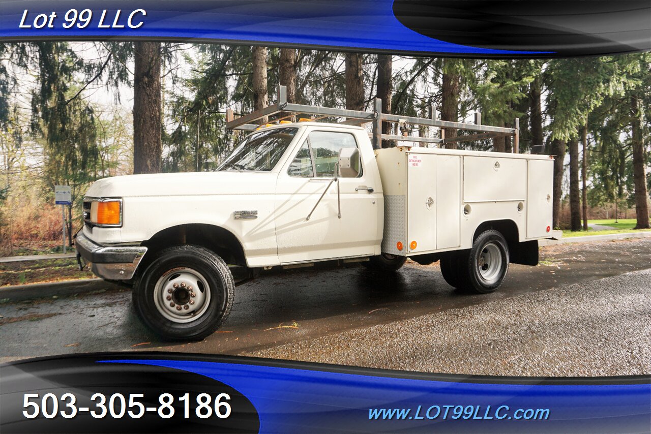 1989 Ford F-350 XL 92KDually Service Bed   - Photo 3 - Milwaukie, OR 97267