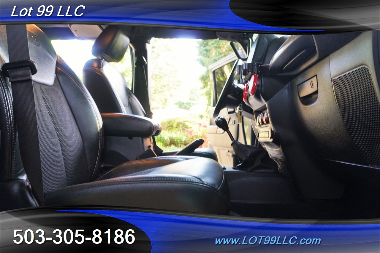 2016 Jeep Wrangler Unlimited Sahara 4X4 Unlimited 75th Anniversary Edition V6  6 Speed Manual BIG SCREEN LIFTED FUEL Wheels Newer Tires - Photo 18 - Milwaukie, OR 97267