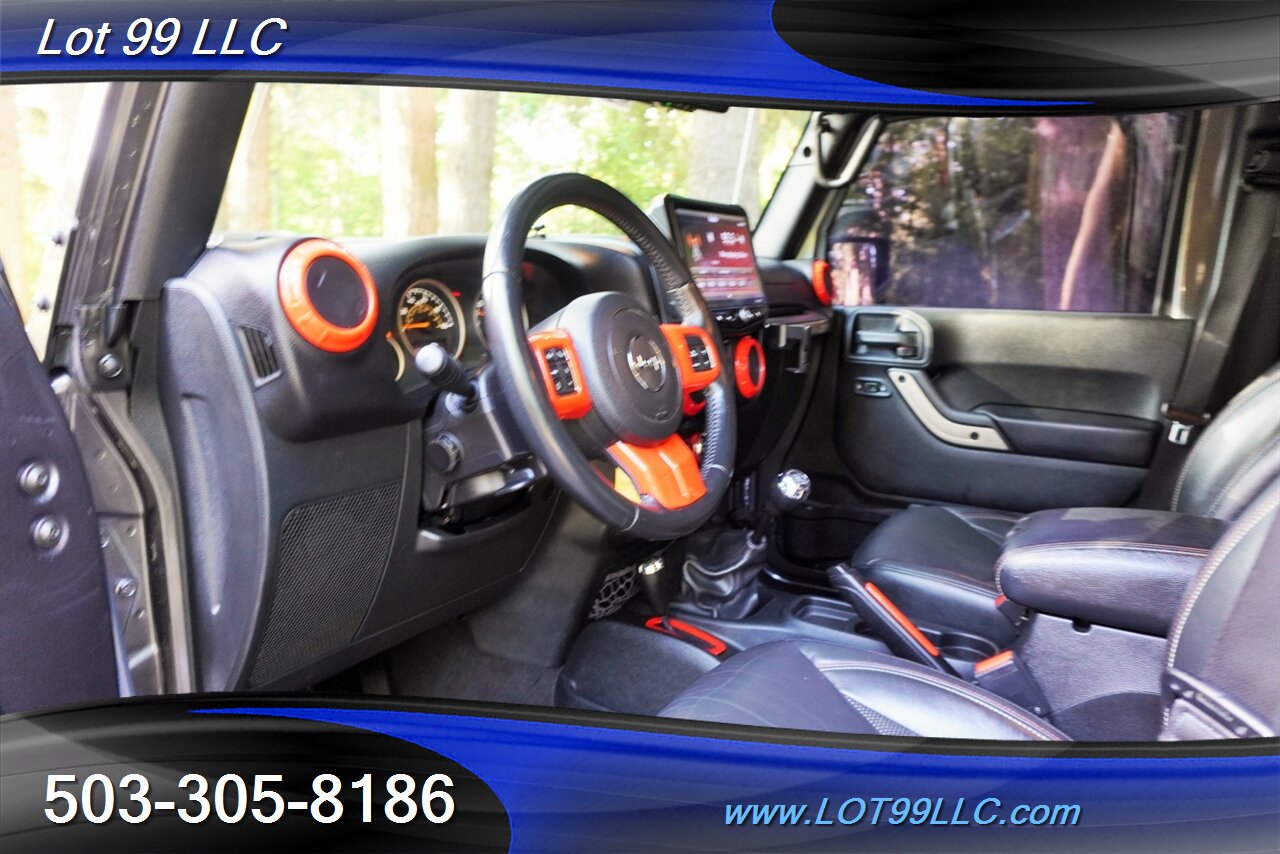 2016 Jeep Wrangler Unlimited Sahara 4X4 Unlimited 75th Anniversary Edition V6  6 Speed Manual BIG SCREEN LIFTED FUEL Wheels Newer Tires - Photo 2 - Milwaukie, OR 97267