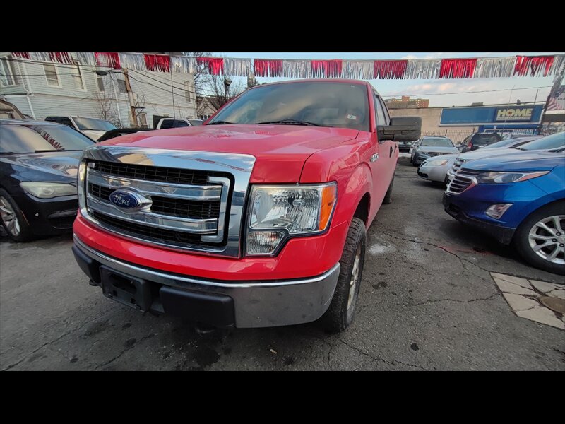 Vermillion Red 2013 Ford F-150 Pickup Truck Four-Wheel Drive Automatic