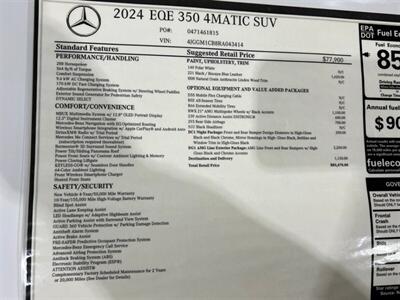 2024 Mercedes-Benz EQE EQE 350 4MATIC   - Photo 21 - Salt Lake City, UT 84115