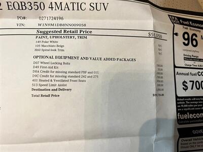 2022 Mercedes-Benz EQB EQB 350 4MATIC   - Photo 44 - Salt Lake City, UT 84115