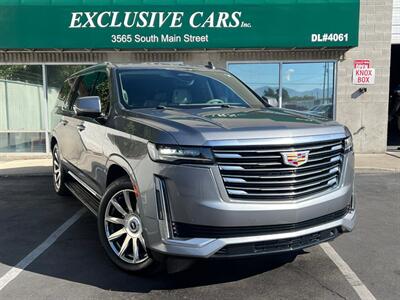 2021 Cadillac Escalade ESV Premium Luxury Plati   - Photo 1 - Salt Lake City, UT 84115