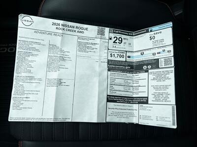 2026 Nissan Rogue Rock Creek - Photo 43 - Salt Lake City, UT 84115