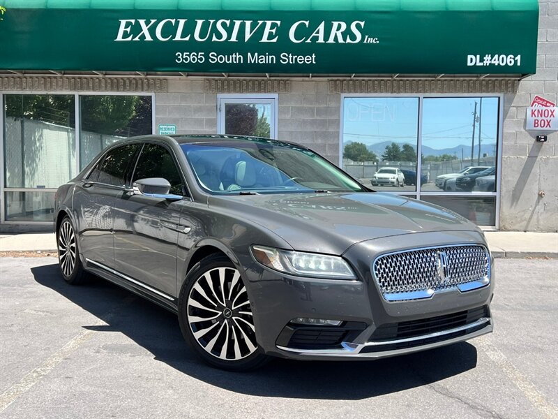 2017 Lincoln Continental Black Label  