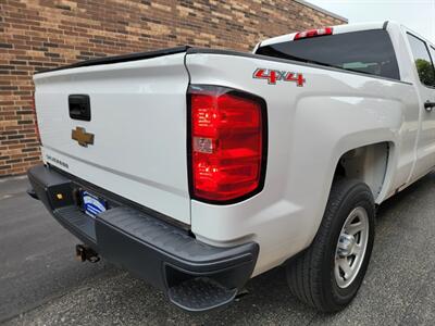 2017 Chevrolet Silverado 1500 Work Truck  4X4 --  5.3L V8 355hp -- Crew Cab -  Backup Camera - Bluetooth - NO Accident - Clean Title - All Serviced - Photo 36 - Wood Dale, IL 60191