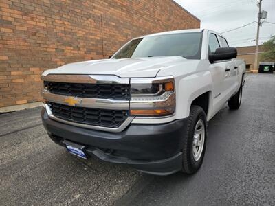 2017 Chevrolet Silverado 1500 Work Truck  4X4 --  5.3L V8 355hp -- Crew Cab -  Backup Camera - Bluetooth - NO Accident - Clean Title - All Serviced - Photo 39 - Wood Dale, IL 60191