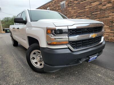 2017 Chevrolet Silverado 1500 Work Truck  4X4 --  5.3L V8 355hp -- Crew Cab -  Backup Camera - Bluetooth - NO Accident - Clean Title - All Serviced - Photo 3 - Wood Dale, IL 60191