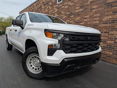 2023 Chevrolet Silverado 1500 Work Truck 4WD -- 4dr CREW CAB - Backup Camera - Bluetooth - 1 Owner - NO Accident - Clean Title - Photo 3 - Wood Dale, IL 60191