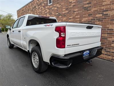 2023 Chevrolet Silverado 1500 Work Truck 4WD -- 4dr CREW CAB - Backup Camera - Bluetooth - 1 Owner - NO Accident - Clean Title - Photo 4 - Wood Dale, IL 60191