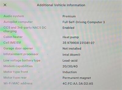 2021 Tesla Model 3 Long Range AWD - 300 Miles on Full Charge -  Full Self-Driving Capability - Cold Weather Package - AutoPilot - 1 Owner - NO Accident - Clean Title - Photo 13 - Wood Dale, IL 60191