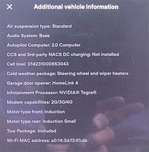 2016 Tesla Model X 90D AWD -- 3rd Row Seats - Autopilot -  Subzero Weather Package - Smart Air Suspension - Save $$$ on Gas - Charge & Drive - Wheel & Tire Protection Plan Expires Nov 2025  - Clean Title - NO Accident - Photo 17 - Wood Dale, IL 60191