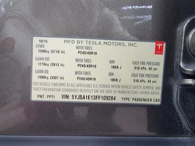 2015 Tesla Model S 90 - UpGraded Battery - 280 Miles with Full Charge  - Highway Auto Pilot - Save $$$ on Gas - Charge & Drive - NO Accident - Clean Auto check Report & Title - Photo 34 - Wood Dale, IL 60191