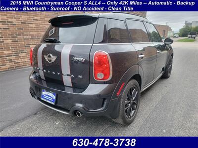 2016 MINI Countryman Cooper S ALL4 -- Only 42K Miles -- Automatic -  Backup Camera - Sunroof - NO Accident - Clean Title - Photo 2 - Wood Dale, IL 60191