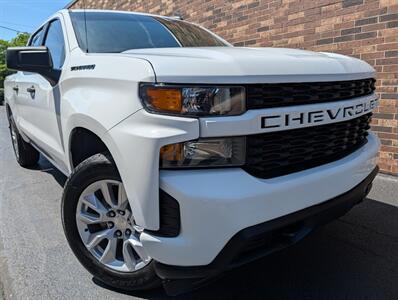 2021 Chevrolet Silverado 1500 Custom 4WD -- 4dr CREW CAB -- 2.7L Turbo I4 310hp  - Backup Camera - Bluetooth - 1 Owner - NO Accident - Clean Title - Photo 39 - Wood Dale, IL 60191