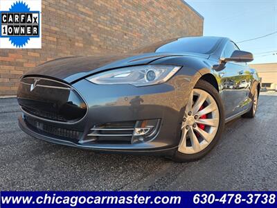 2015 Tesla Model S P90DL Ludicrous Performance AWD - 286 Miles on Full Charge - Auto Pilot - Ultra High Fidelity Sound - Premium Upgrades Package - Air Suspension - Power and Lighting Package - Clean Title - Photo 1 - Wood Dale, IL 60191