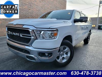 2022 RAM 1500 Big Horn Crew Cab 4WD -- All Serviced -  EcoDiesel 3.0L Biodiesel Turbo V6 260hp - NO Accident - Clean Title - Photo 1 - Wood Dale, IL 60191