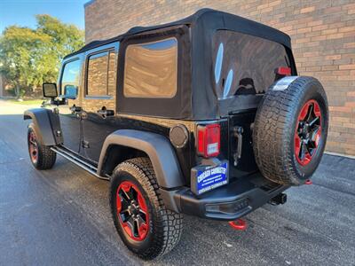 2015 Jeep Wrangler Unlimited Rubicon 4WD -- OFF ROAD PKG -  All Brand New Tires - NO Accident - Clean Title - All Serviced - Photo 4 - Wood Dale, IL 60191