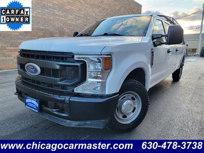 2021 Ford F-250 XL Super Duty -- 4dr Crew Cab -- 8ft Bed -  6.2L Flex Fuel V8 385hp - 1 Owner - Clean Title - All Serviced - Photo 1 - Wood Dale, IL 60191