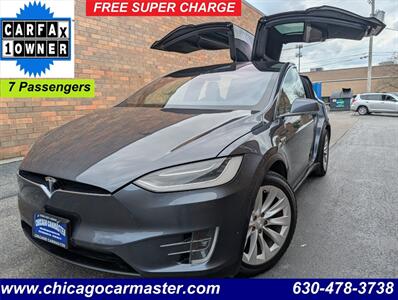2016 Tesla Model X 75D AWD -- FREE UNLIMITED SUPER CHARGE --  Autopilot - Subzero Weather Pkg - Premium Upgrade Pkg - Smart Air Suspension - Technology Pkg - 3rd Row Seat - Clean Title - Photo 1 - Wood Dale, IL 60191