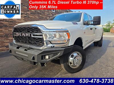 2022 RAM 3500 Tradesman 4WD CREW CAB -- 35K Miles - Cummins 6.7L Diesel Turbo I6 370hp - Fully Loaded w/Premium Sound - NO Accident - Clean Title - All Serviced - Warranty - Photo 1 - Wood Dale, IL 60191