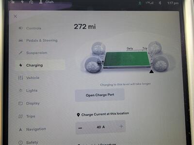 2013 Tesla Model S Performance P85 - 270 Miles on Full Charge -  Smart Air Suspension - Tech Package - Charge & Drive - Clean Title - Photo 11 - Wood Dale, IL 60191