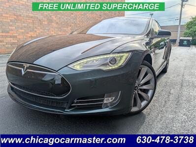 2012 Tesla Model S P85 Performance -- FREE UNLIMITED SUPERCHARGE -- Ultra High Fidelity Sound - All Glass Panoramic Roof - Smart Air Suspension - Tech Package - Clean Title - Photo 1 - Wood Dale, IL 60191