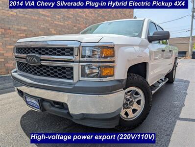 2014 Chevrolet Silverado 1500 4X4 -- VIA VTRUX Plug-in Hybrid - Only 28K Miles - EcoTec3 4.3L Flex Fuel V6 285hp - NO Accident - All Serviced - Clean Title - Photo 3 - Wood Dale, IL 60191