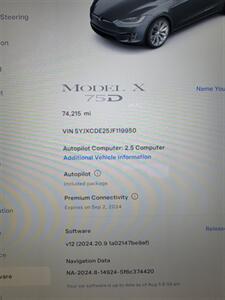 2018 Tesla Model X 75D AWD -- Only 74K Miles -  260 Miles on Full Charge - Save $$$ on Gas - Charge & Drive - Auto Pilot - Clean Title - Warranty - Photo 3 - Wood Dale, IL 60191