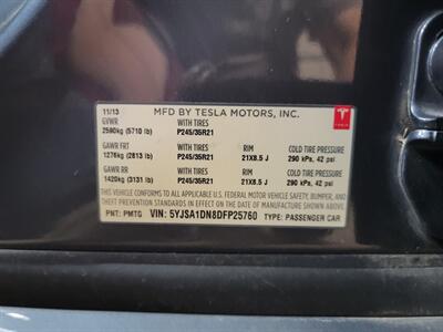 2013 Tesla Model S 85 -- 265 Miles on Full Charge --  1 Owner - NO Accident - Clean Title - Photo 26 - Wood Dale, IL 60191
