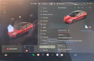 2021 Tesla Model 3 Dual Motor Performance AWD - 1 Owner -  265  Miles on Full Charge - Full-Self Driving Computer - Autopilot - Performance Brakes - Cold Weather Package - 20 " Performance Wheels - NO Accident - Clean Title - Photo 9 - Wood Dale, IL 60191