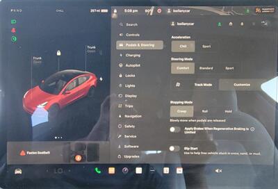 2021 Tesla Model 3 Dual Motor Performance AWD - 1 Owner -  265  Miles on Full Charge - Full-Self Driving Computer - Autopilot - Performance Brakes - Cold Weather Package - 20 " Performance Wheels - NO Accident - Clean Title - Photo 12 - Wood Dale, IL 60191