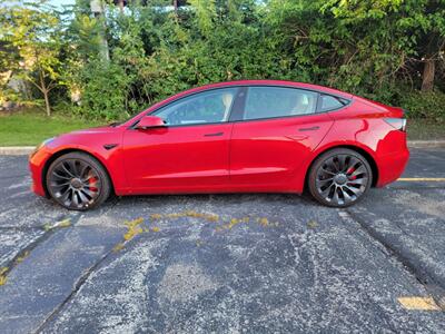 2021 Tesla Model 3 Dual Motor Performance AWD - 1 Owner -  265  Miles on Full Charge - Full-Self Driving Computer - Autopilot - Performance Brakes - Cold Weather Package - 20 " Performance Wheels - NO Accident - Clean Title - Photo 5 - Wood Dale, IL 60191